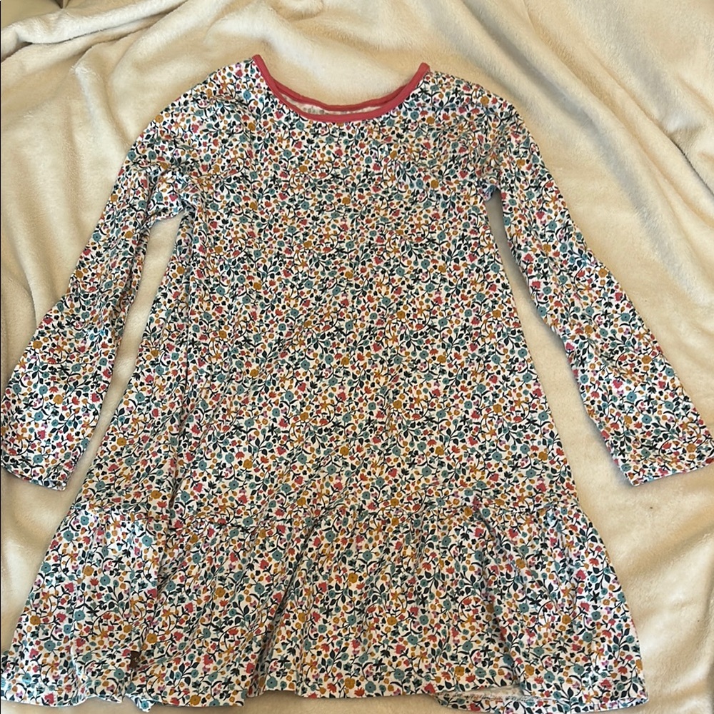 tea Girl’s Floral Long Sleeve Dress, Size 12